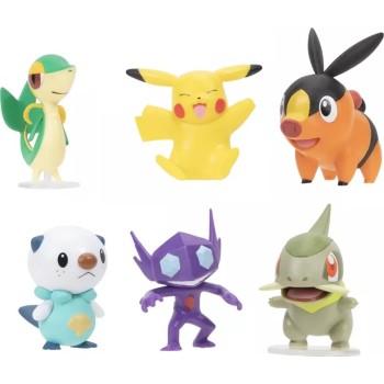 Jazwares Pokemon Figures 6 Pcs Wave 6 JW002469-W06 191726481416