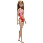 Mattel Barbie Beach Doll Κούκλα Με Ρόζ Μαγιό DWJ99 / HPV19 194735168019