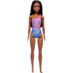 Mattel Barbie Beach Doll Κούκλα Με Μωβ Μαγιό DWJ99 / HPV20 194735168002