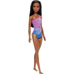 Mattel Barbie Beach Doll Κούκλα Με Μωβ Μαγιό DWJ99 / HPV20 194735168002