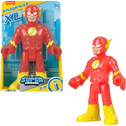 Mattel Imaginext DC Super Friends The Flash XL Toy 10-Inch Poseable Figure For Preschool Pretend Play Ages 3+ Years GPT41 / HXH3
