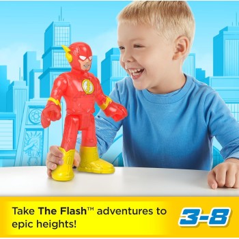 Mattel Imaginext DC Super Friends The Flash XL Toy 10-Inch GPT41 / HXH34 194735229949