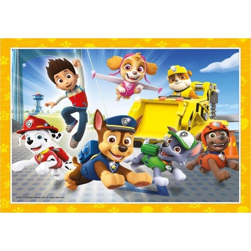 Clementoni Childrens Puzzle 4 In 1 Supercolor Nickelodeon Paw Patrol 12-16-20-24 Pcs 1200-21513 8005125215133