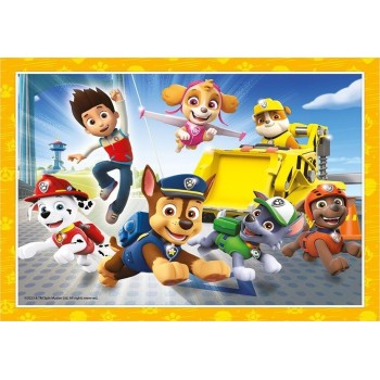 Clementoni παιδικό παζλ 4 in 1 supercolor nickelodeon paw patrol 12-16-20-24 τμχ 1200-21513 8005125215133