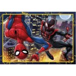 Clementoni παιδικό παζλ 4 in 1 supercolor marvel spiderman 12-16-20-24 τμχ 1200-21515 8005125215157