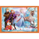 Clementoni Children's Puzzle 4 in 1 Supercolor Disney Frozen ii 12-16-20-24 pcs 1200-21518 8005125215188