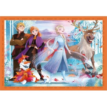Clementoni Children's Puzzle 4 in 1 Supercolor Disney Frozen ii 12-16-20-24 pcs 1200-21518 8005125215188