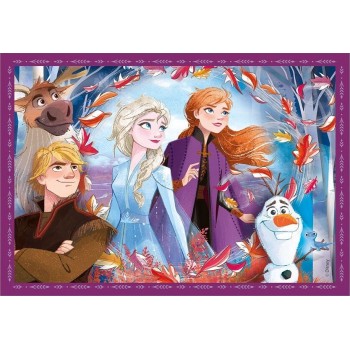 Clementoni Children's Puzzle 4 in 1 Supercolor Disney Frozen ii 12-16-20-24 pcs 1200-21518 8005125215188