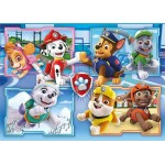Clementoni παιδικό παζλ supercolor nickelodeon paw patrol 2x60 τμχ 1200-21617 8005125216178