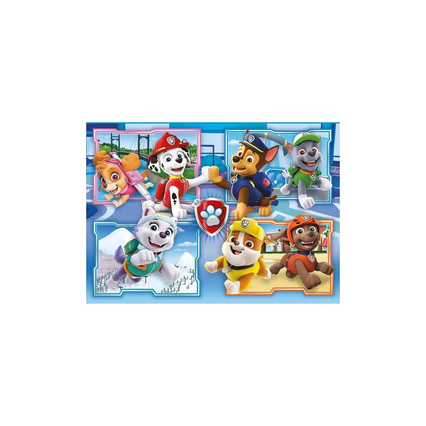 Clementoni Childrens Puzzle Supercolor Nickelodeon Paw Patrol 2X60 Pcs ...