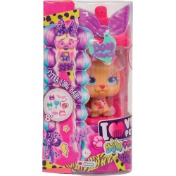 As company VIP Pets Series 3 Bow Power Collectible Doll With Incredibly Long Hair 1013-71496 8421134714960