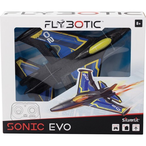 As company Flybotic Sonic evo Remote Control Airplane Blue for 8+ Years 7530-85741 4891813857419
