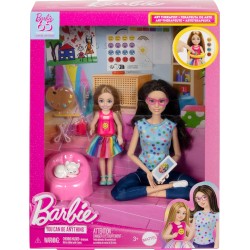 Mattel Barbie Art Therapist Doll HRG48 194735175888