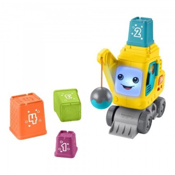 Mattel Εκπαιδευτικός Γερανός Με Κύβους HWY62 194735224142