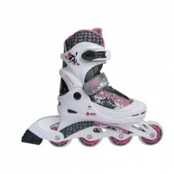 ΑΘΛΟΠΑΙΔΙΑ ROLLER SKATE Αυξομειούμενα Πατίνια 4 Μεγεθών 34-37 ΛΕΥΚΟ-ΜΩΒ 002.1084/34/ΜΩΒ 5221275902614