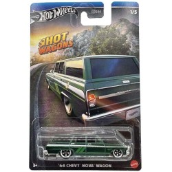 Mattel Hot Wheels - Hot Wagons 64 Chevy Nova Wagon HWR56 / HRR89 194735184880