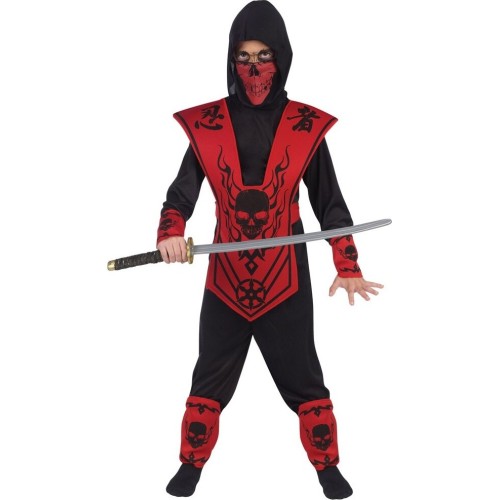 fun world Παιδική Στολή Ninja Μέγεθος 8 5151-2 5212007594375