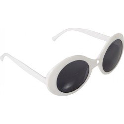 fun world White Retro Glasses 7968 5212007595211