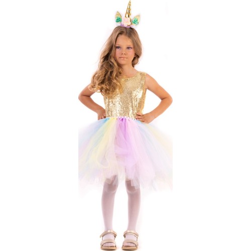 Fun Fashion Halloween Sunshine Unicorn Size 06 136406 5207326364068