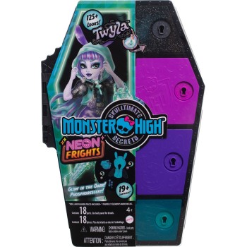 Mattel Monster High Skulltimate Secrets Neon Frights Twyla Doll HNF82 194735139170