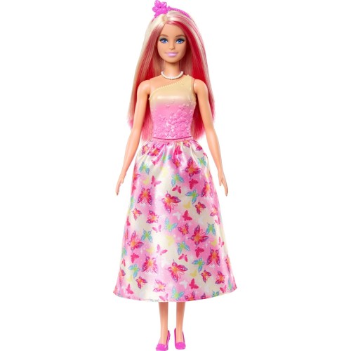 Mattel Barbie A Touch Of Magic Πριγκίπισσα - Ροζ Ανταύγιες HRR08 194735183609
