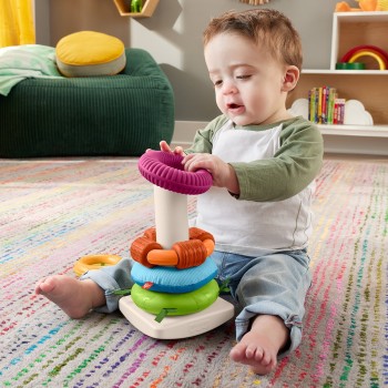 Mattel sensory rock-a-stack HXK47 194735231881