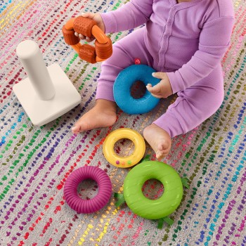 Mattel sensory rock-a-stack HXK47 194735231881