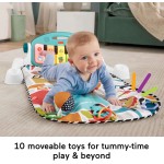 Mattel Kick And Play Piano Gym Εκπαιδευτικό Γυμναστήριο - Moυσικό Πιανάκι HWY55 194735224074
