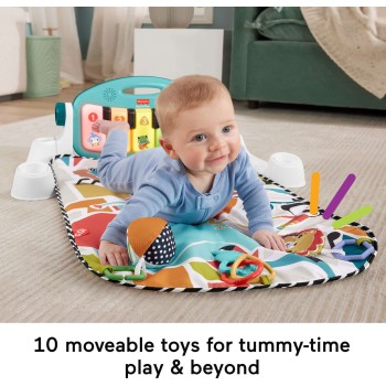 Mattel Kick And Play Piano Gym HWY55 194735224074