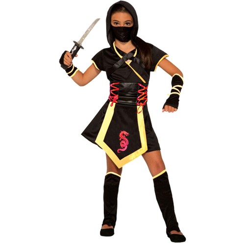 fun world Αποκριάτικη Στολή Ninja Girl Μέγεθος 8 5052-2 5212007555727