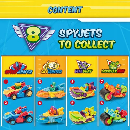 As company Superthings Μικροπλάσματα Secret Spies Φιγούρα Με Spyjet 1013-61305 8431618012796
