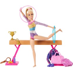 Mattel Barbie Gymnastics Αθλήτρια Ενόργανης Γυμναστικής HRG52 194735175895