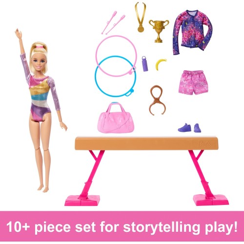 Mattel Barbie Gymnastics Playset HRG52 194735175895