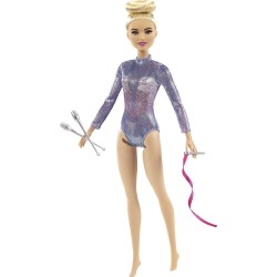 Mattel Barbie Rhythmic Γυμνάστρια Ξανθιά Κούκλα GTN65 887961918755