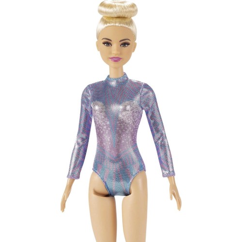 Mattel Barbie Rhythmic Gymnast blonde Doll GTN65 887961918755