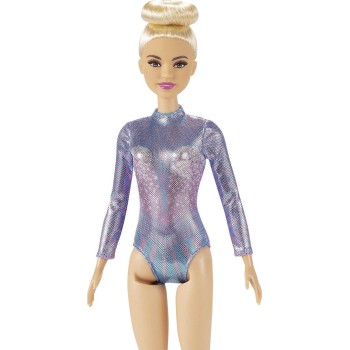 Mattel Barbie Rhythmic Γυμνάστρια Ξανθιά Κούκλα GTN65 887961918755