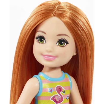 Mattel Barbie Club Chelsea Beach Doll Flamigo Suit GLN73 / GLN72 887961846386