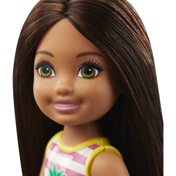 Mattel Barbie Club Chelsea Beach Doll Pineapple Suit GLN73 / GHV57 887961803259