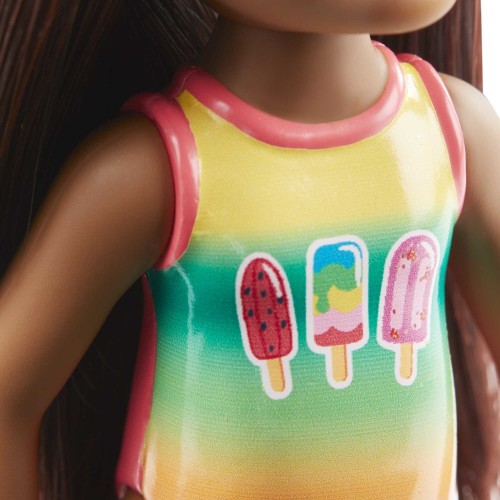 Mattel Barbie Club Chelsea Beach Doll Ice Cream Suit GLN73 / GHV56 887961803266