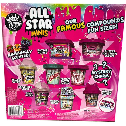 Gama Brands Σετ Fluffy-Slime All  Minis 8Pcs 16912679 804589662389