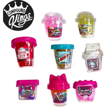 Gama Brands Σετ Fluffy-Slime All  Minis 8Pcs 16912679 804589662389