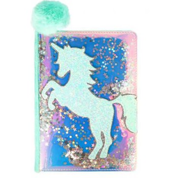 Gama Brands Ημερολόγιο Με Glitter Και Pom Pom Σελιδοδείκτη Α5 - 1 Τμχ 14854136 4033866541369