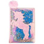 Gama Brands Glitter Diary And Pom Pom Bookmark - 1 Piece 14854136 4033866541369