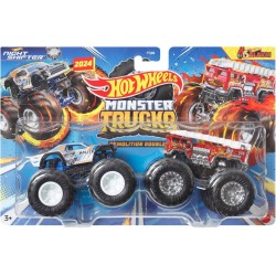 Mattel Hot Wheels Monster Trucks Vehicles Set Of Two FYJ64 887961705430