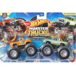 Mattel Hot Wheels Monster Trucks Vehicles Set Of Two FYJ64 887961705430