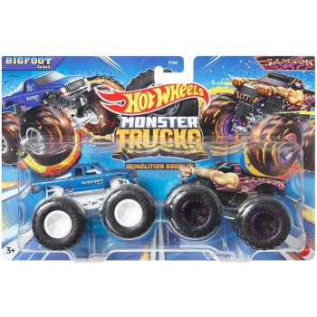 Mattel Hot Wheels Οχήματα Monster Trucks Σετ Των 2 FYJ64 887961705430