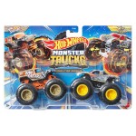 Mattel Hot Wheels Οχήματα Monster Trucks Σετ Των 2 FYJ64 887961705430