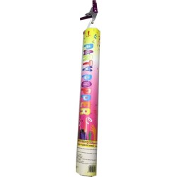 maskarata Confetti Cannon 40 Cm. Cylinder Metallic Pink K81040-ΡΟΖ 5200304430441