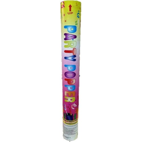maskarata Confetti Cannon 40 Cm. Cylinder Metallic Ciel K81040-ΣΙΕΛ 5200304430458