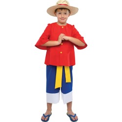 Fun Fashion Αποκριάτικη Στολή One Piece Luffy Μέγεθος 06 47606 5207326476068